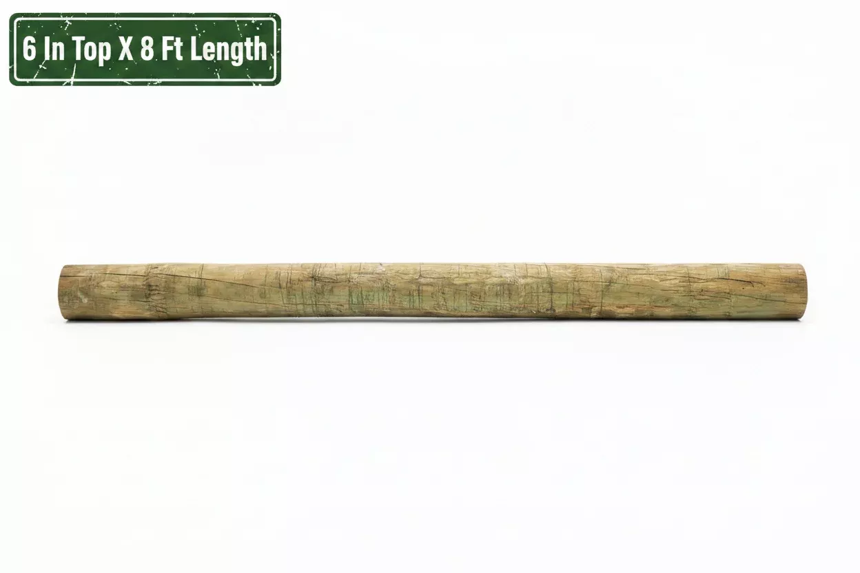 Treated Post 6"x10'