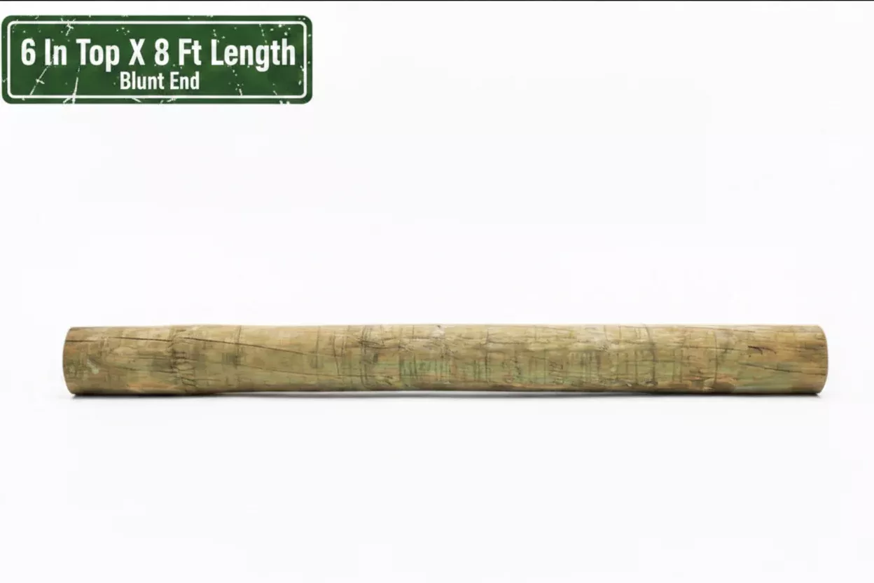 Treated Post 6"x8'