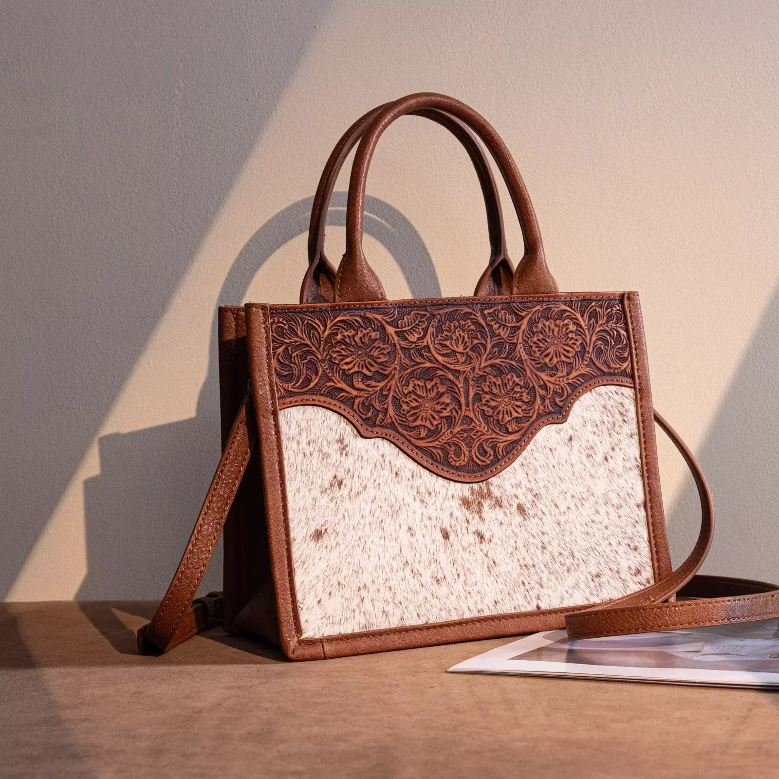 Trinity Ranch Tooled Concealed Carry Crossbody