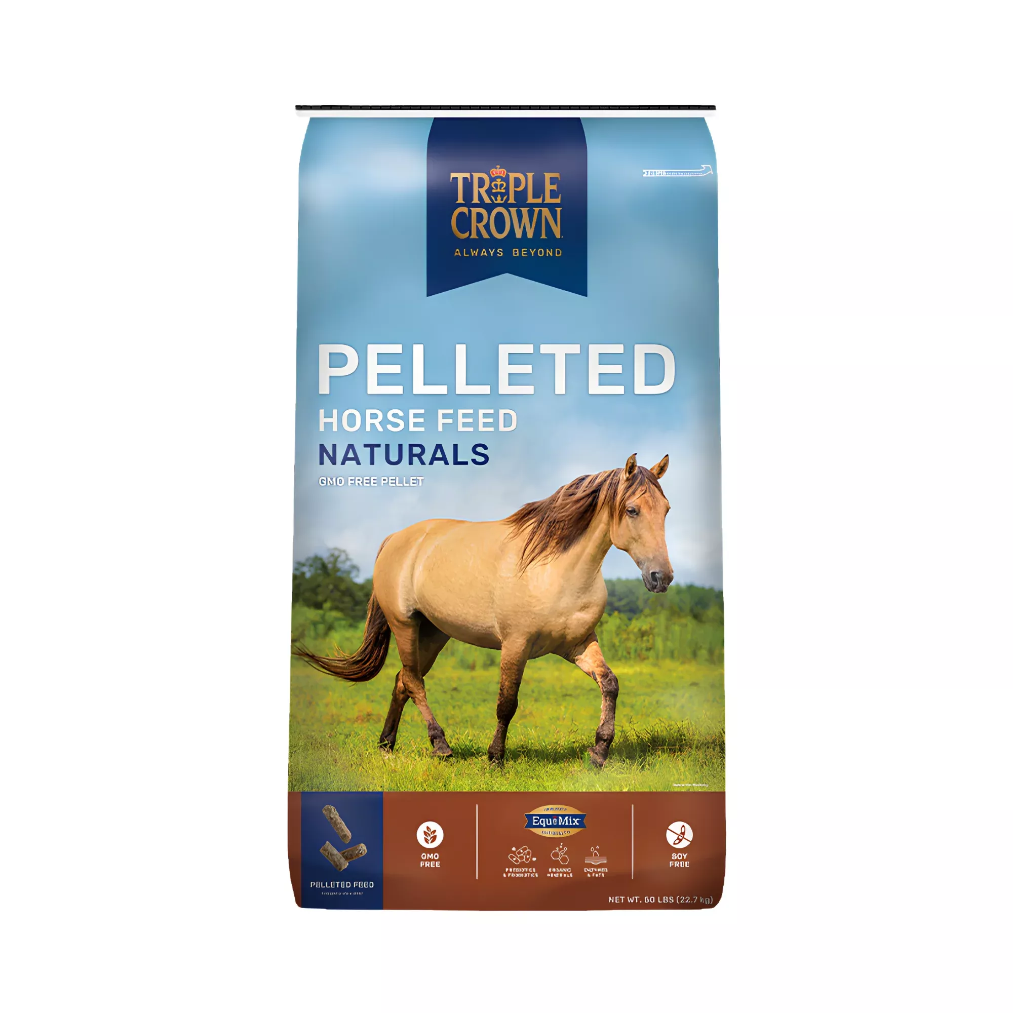 Triple Crown Naturals Pelleted Horse Feed