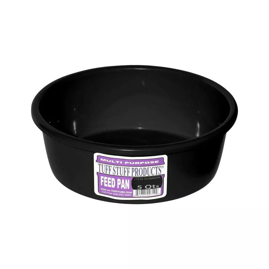 Tuff Stuff Feed Pans 5QT