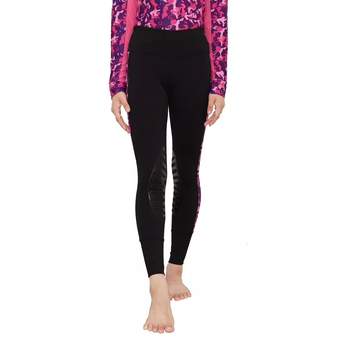 TuffRider Children's Camo Print Tights