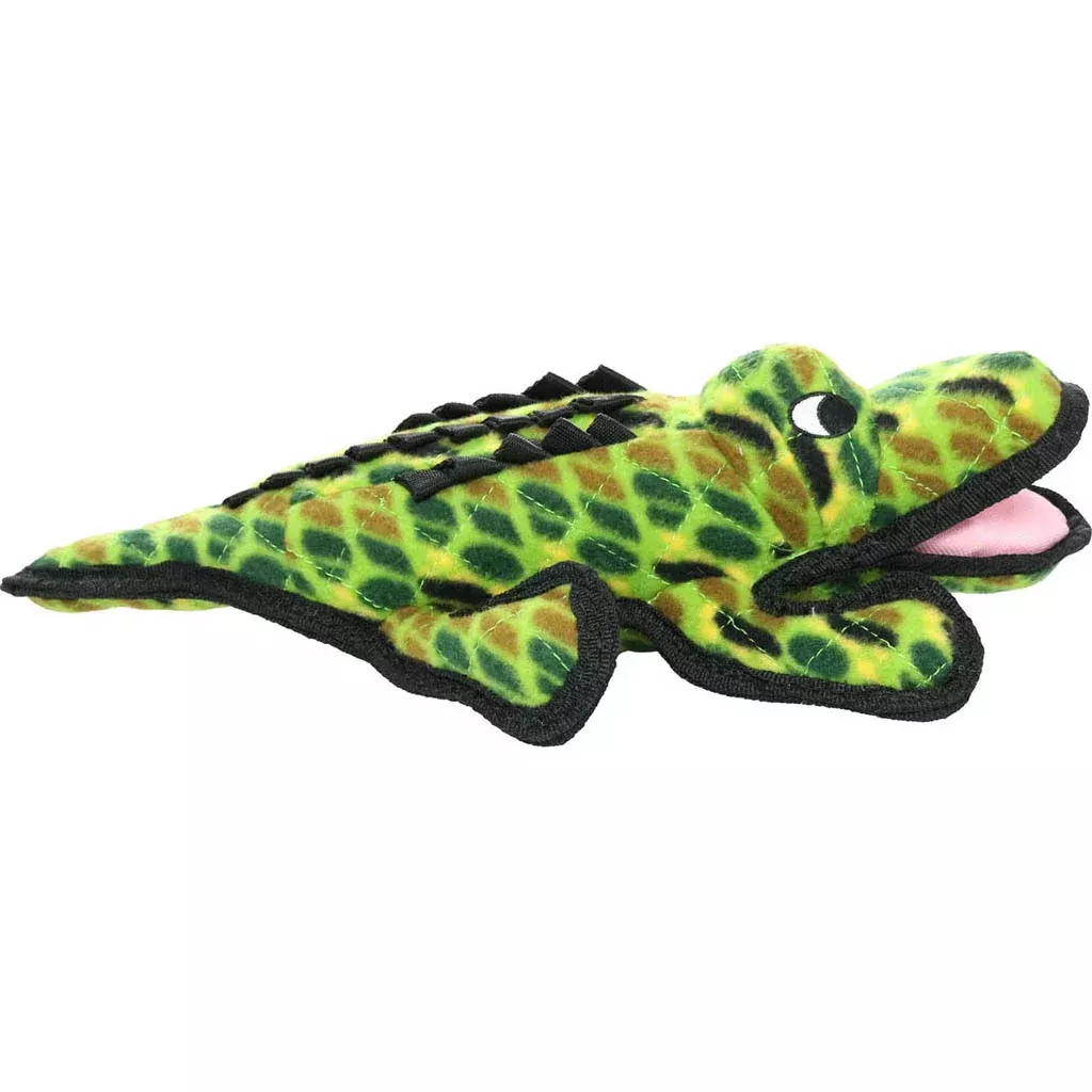 Tuffy Alligator Durable Soft Dog Toy