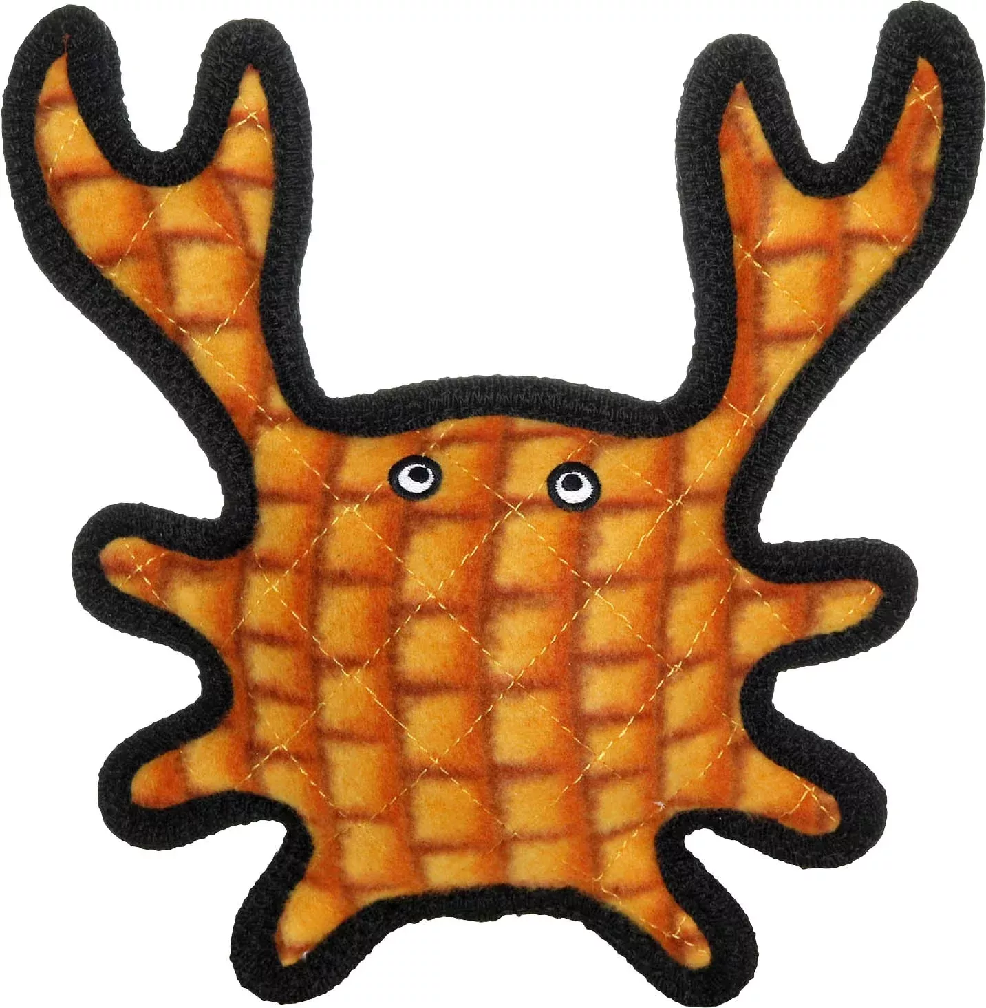 Tuffy Crab Durable Squeaky Soft Dog Toy Medium