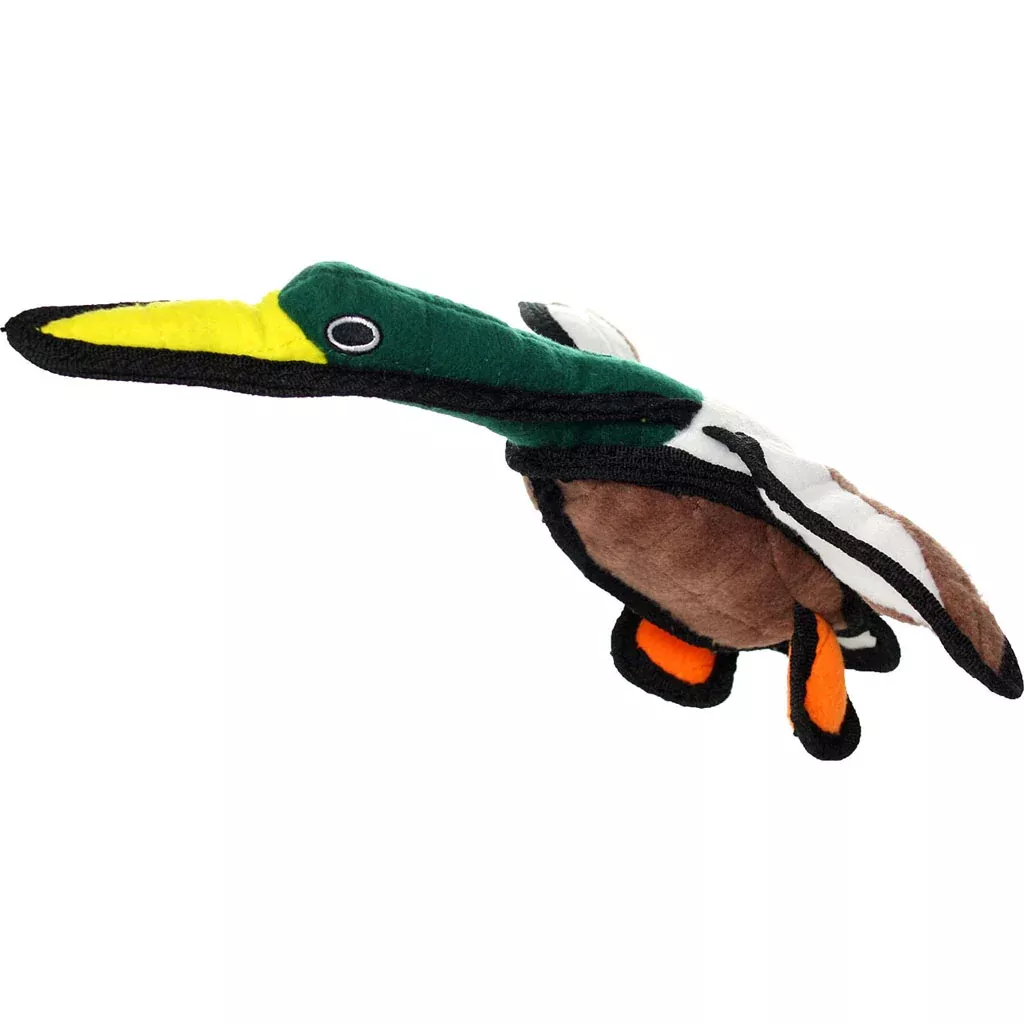Tuffy Jr. Barnyard Duck Durable Soft Dog Toy