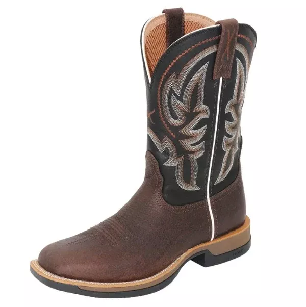 Twisted X Mens Boot | 12 Tech X1 | Brown / Antique