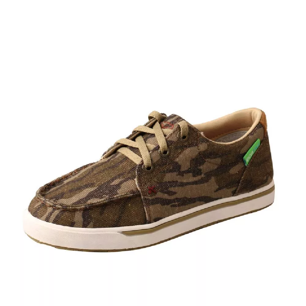 Twisted X Youth Green Camo Kicks