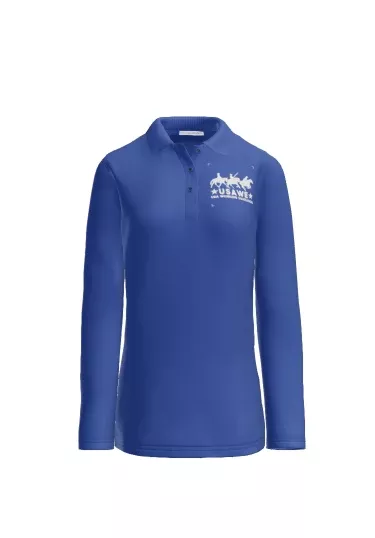 USAWE Women's Silk Touch™ Long Sleeve Polo