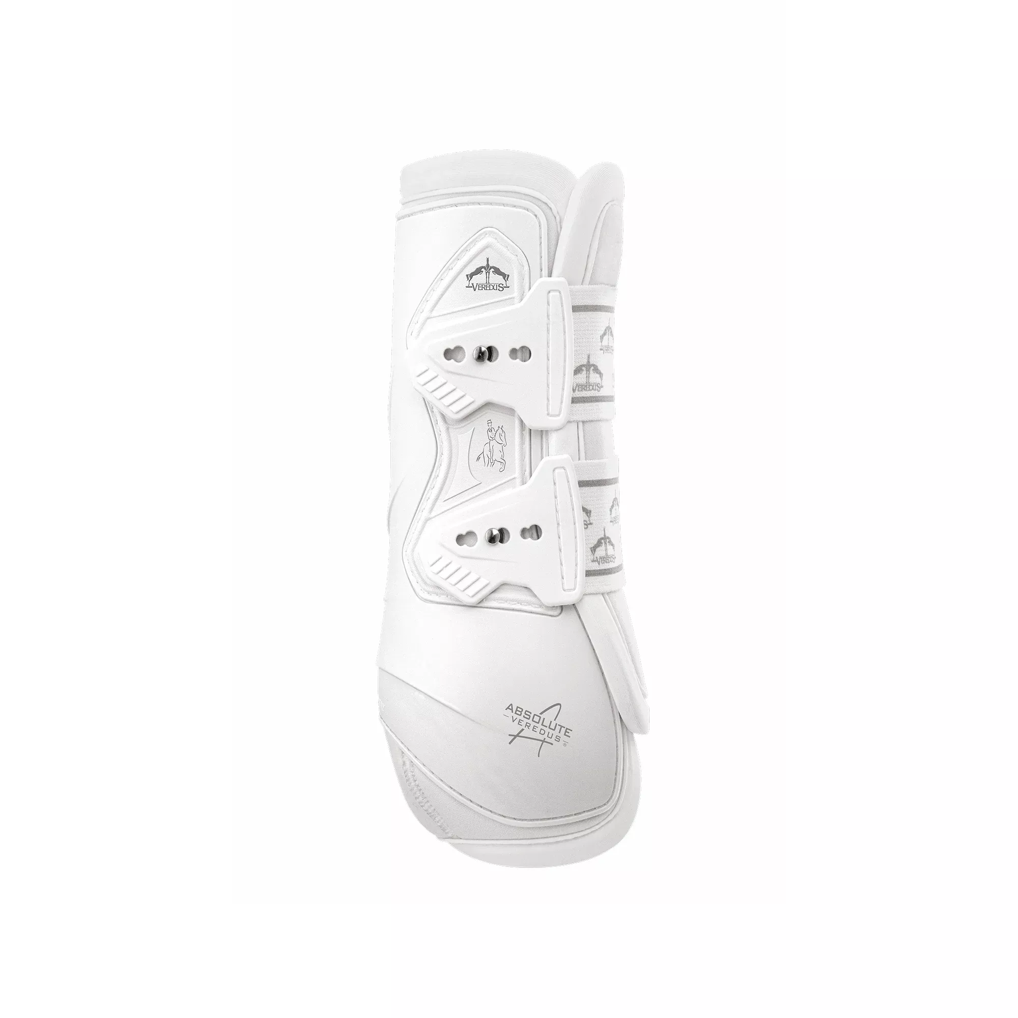 Veredus Absolute Elastic Rear Dressage Boots - White
