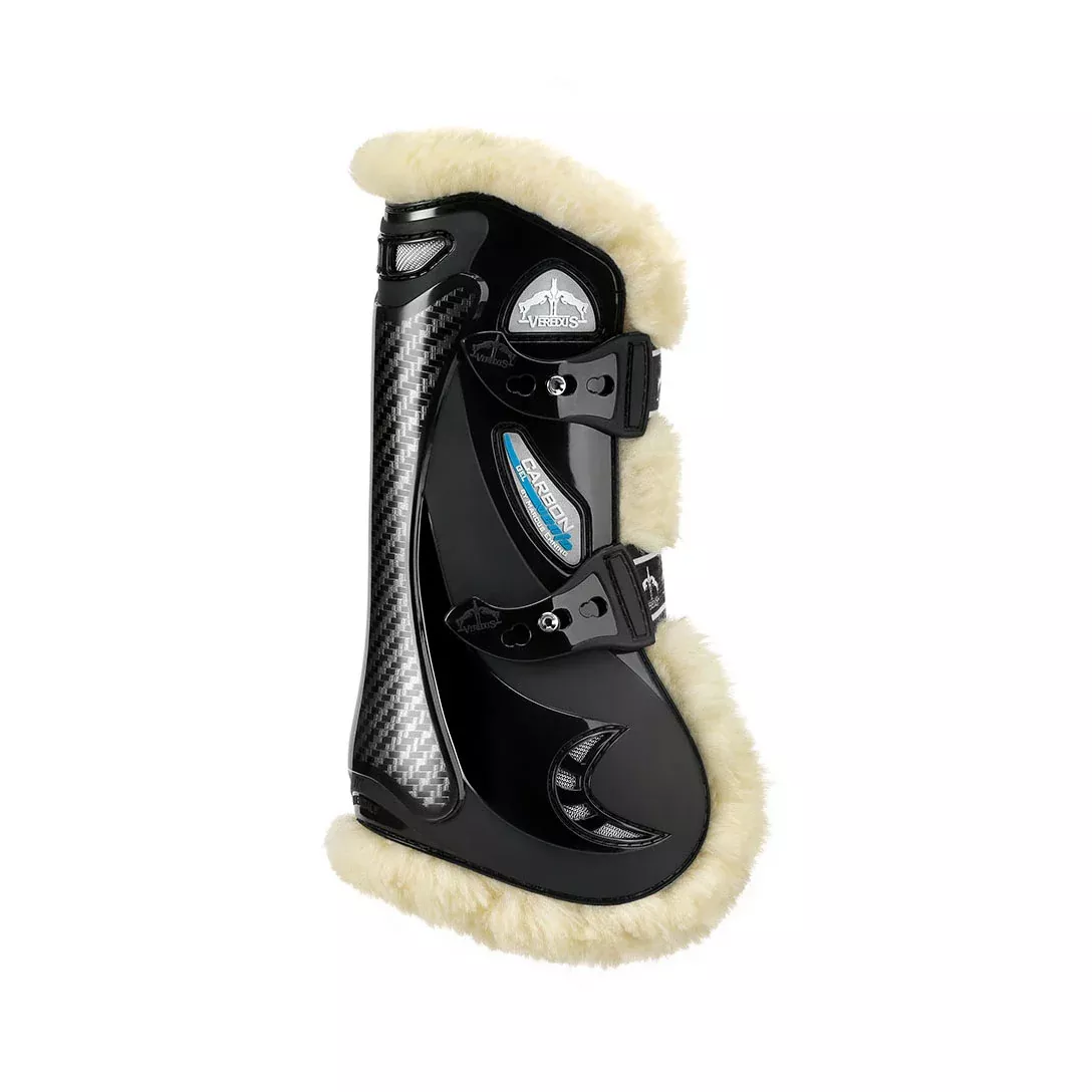 Veredus Carbon Gel Vento Save The Sheep Front Tendon Boots - Black
