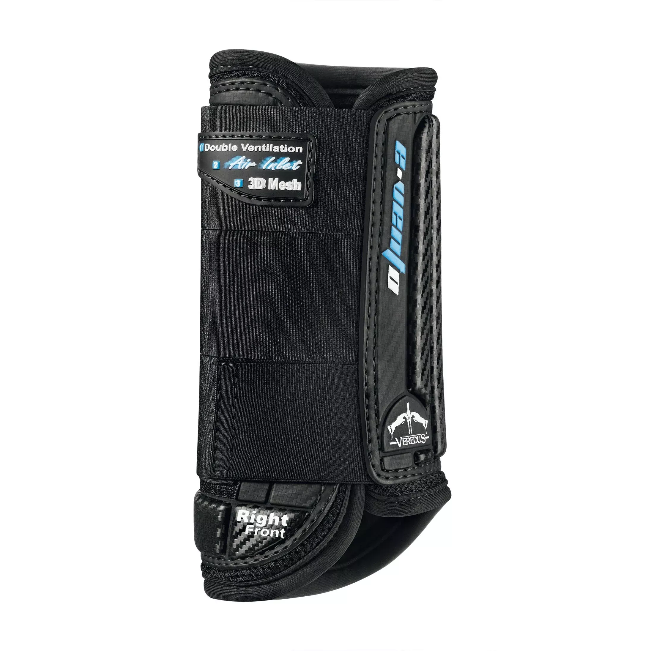 Veredus E-Vento Cross Country Front Boots - Black