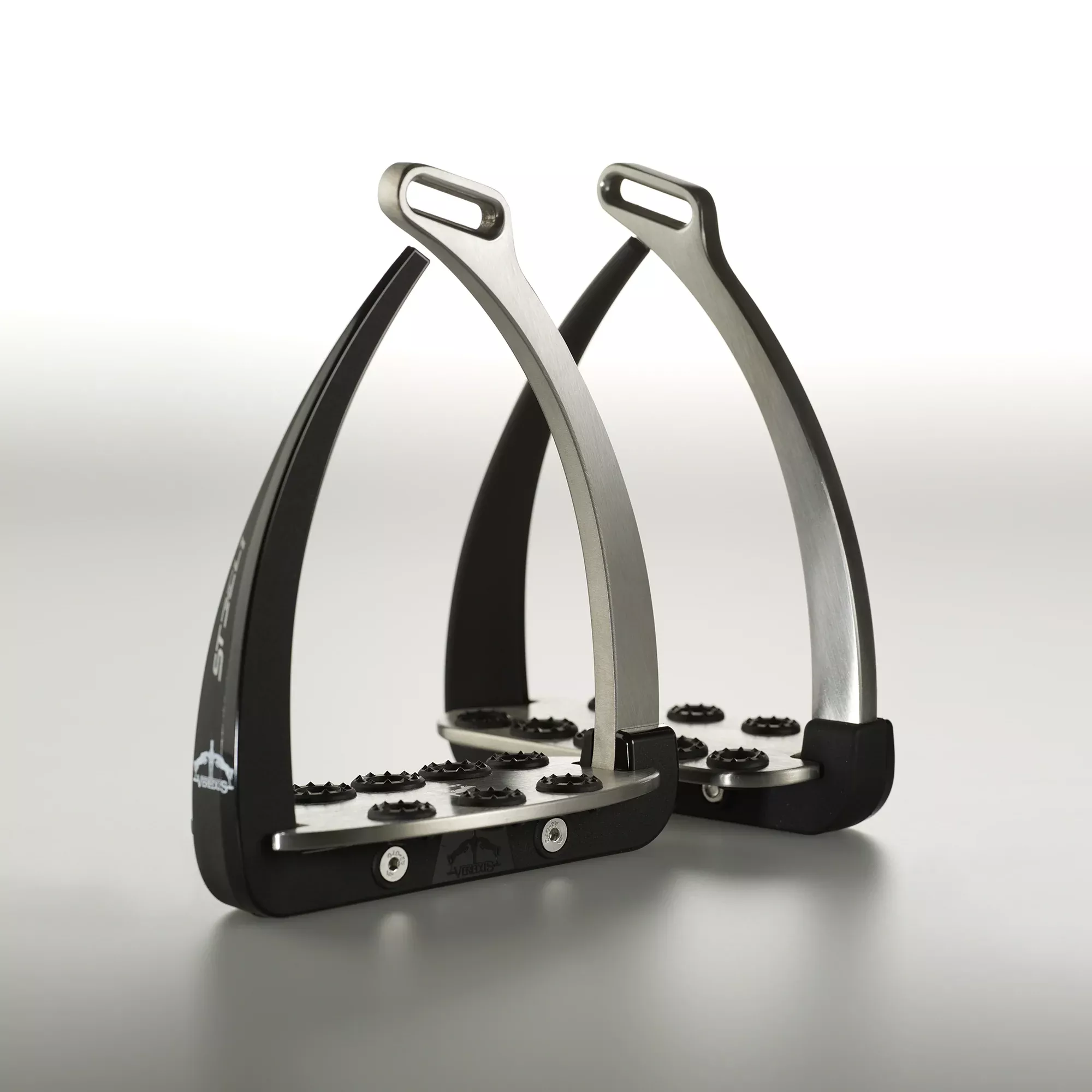 Veredus Vita Stirrup Steel1 - Silver/Black