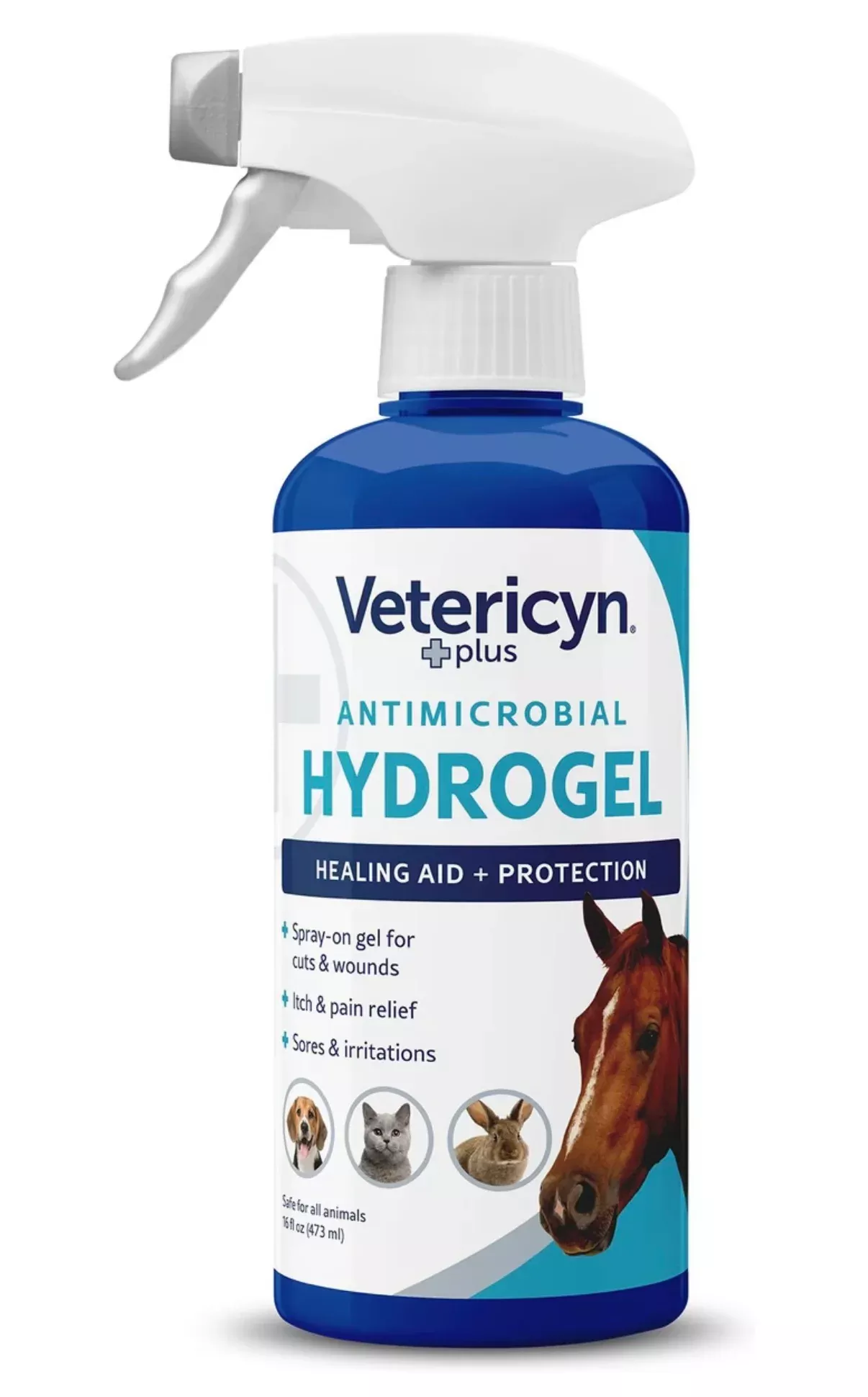 Vetericyn Plus Antimicrobial Hydrogel Healing Aid Spray16oz