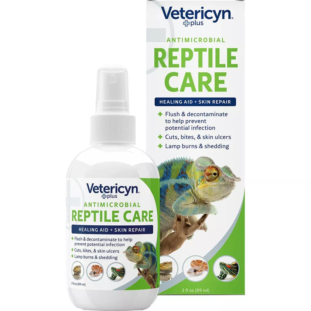 Vetericyn Plus Antimicrobial Reptile Wound & Skin Care, 3 oz