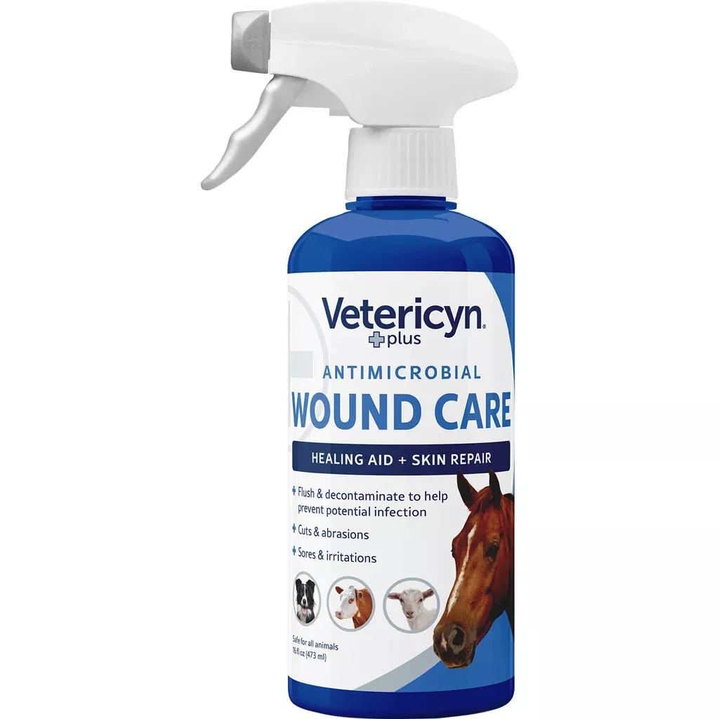 Vetericyn Plus Antimicrobial Wound & Skin Care, 16 oz