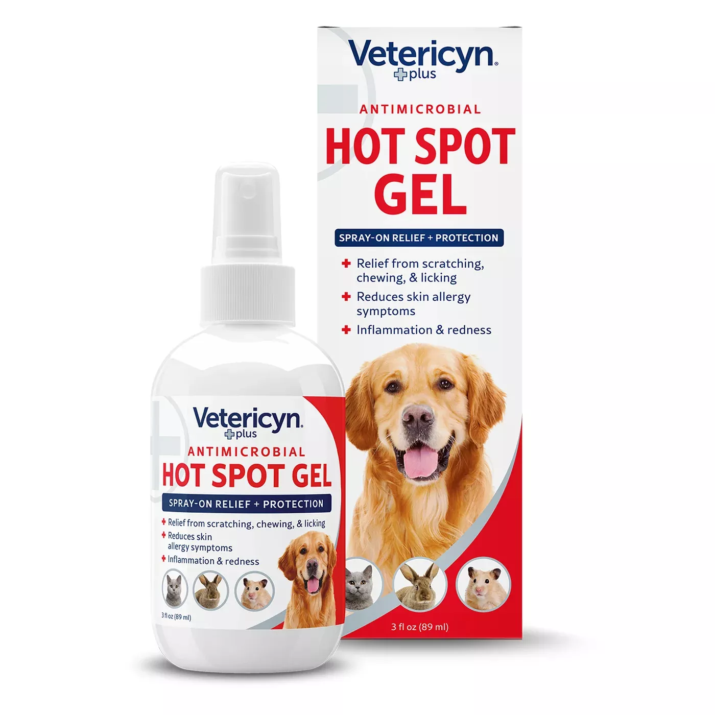 Vetericyn Plus Hot Spot Antimicrobial Hydrogel 3 oz