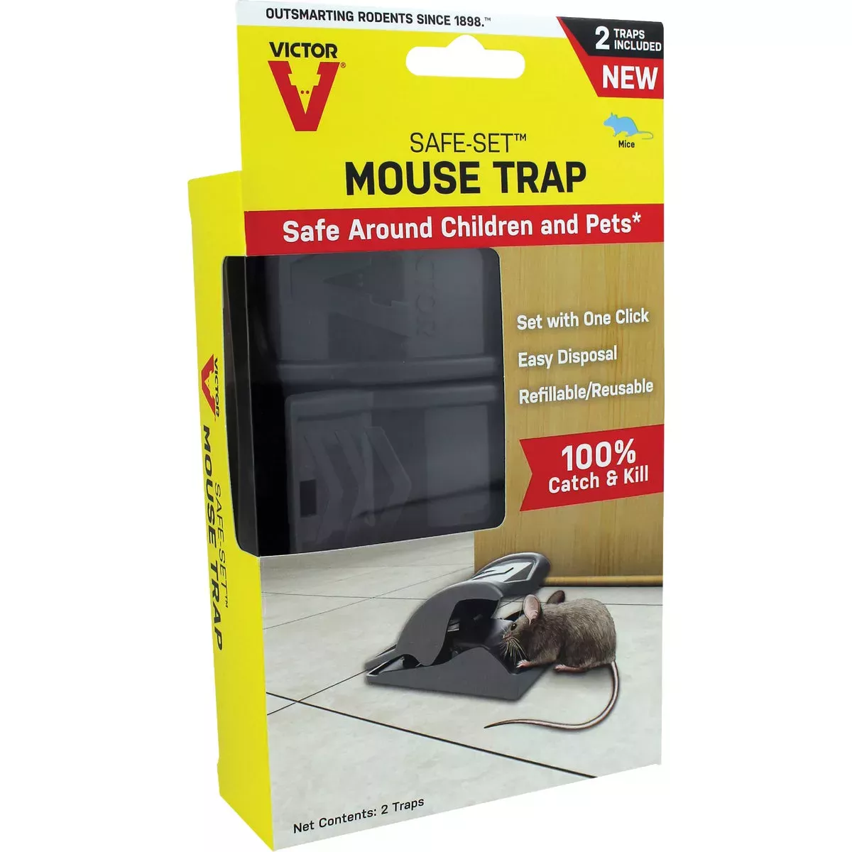 Victor Safe-Set Mouse Traps (2-Pack)
