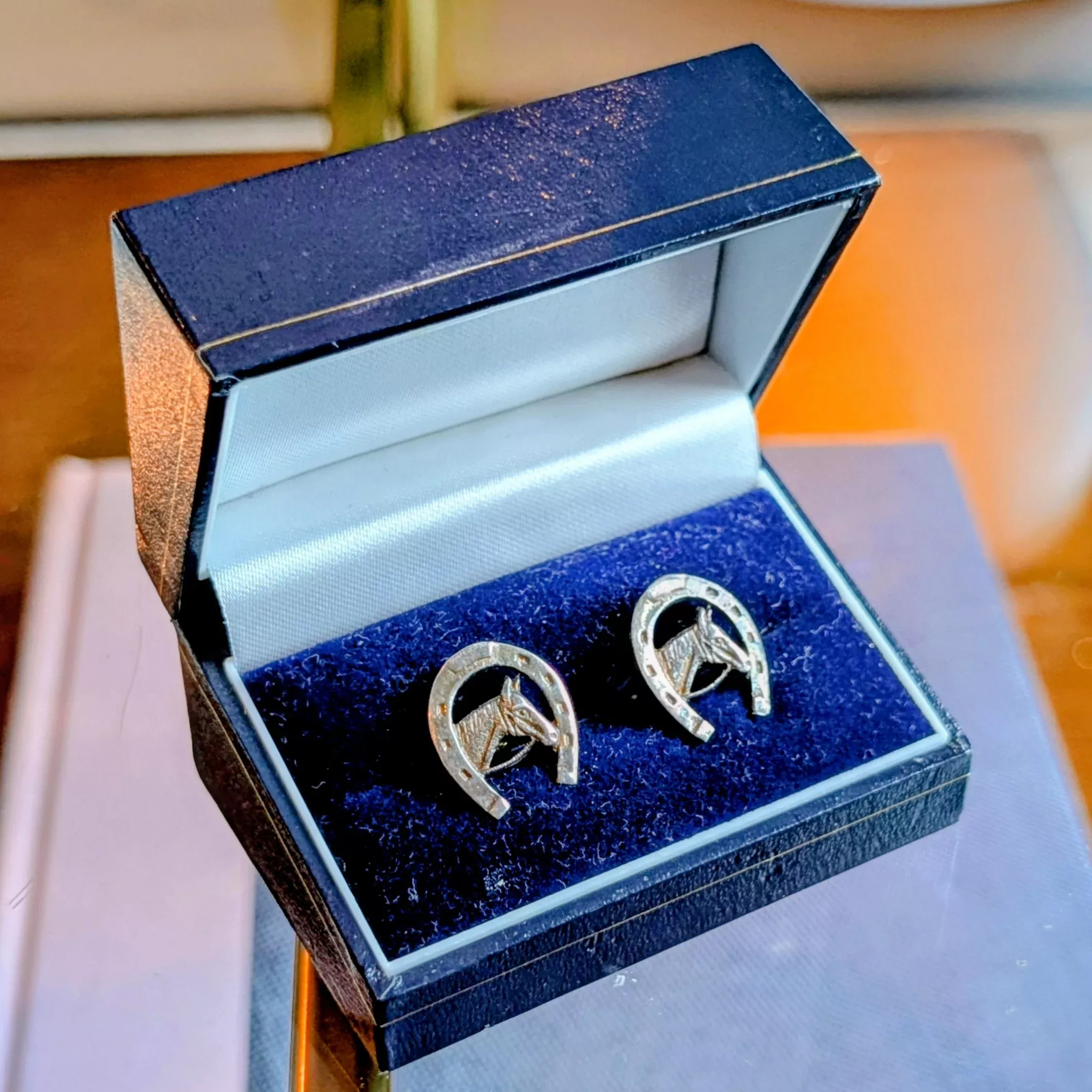 Vintage Horseshoe Cuff Links
