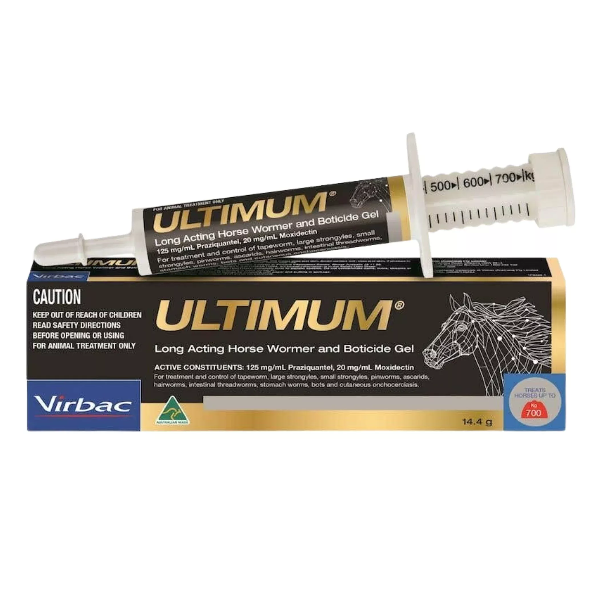 Virbac Ultimum Long Acting Wormer Boticide Gel