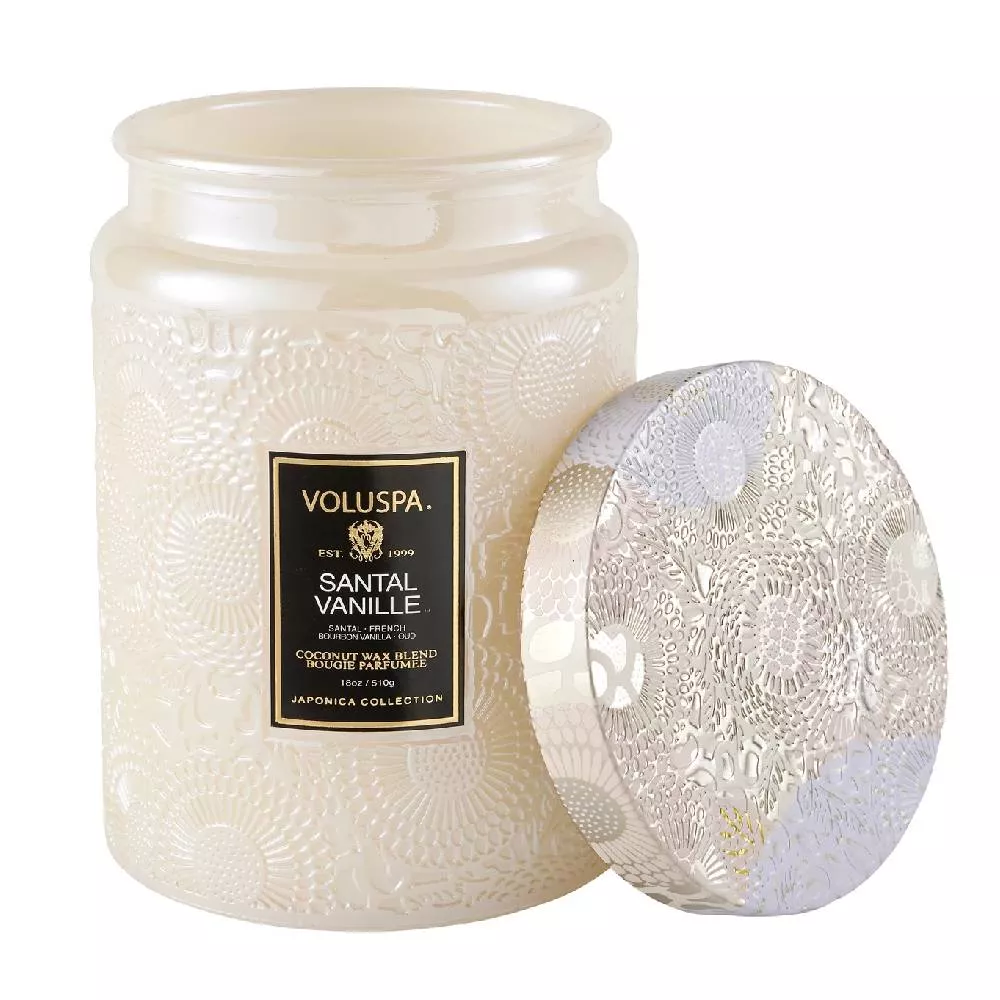 Voluspa Santal Vanille Large Jar Candle