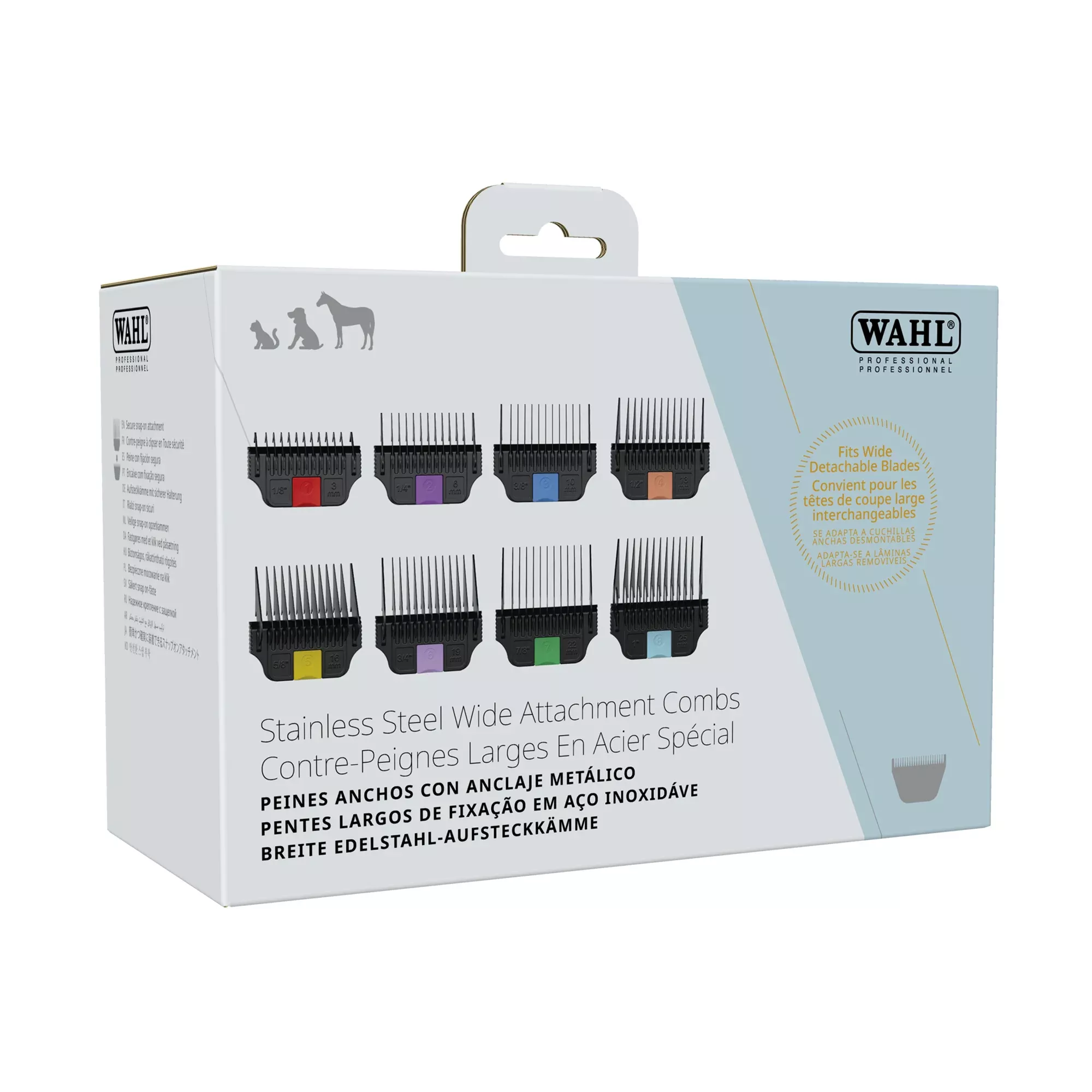 Wahl Wide Comb Attachments for A5 Snap On Blades
