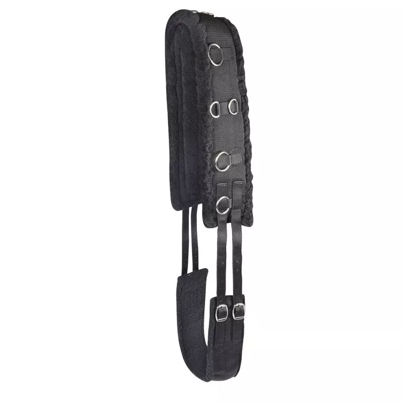 Waldhausen Fleece Lined Surcingle- Full and Pony Sizes -Black