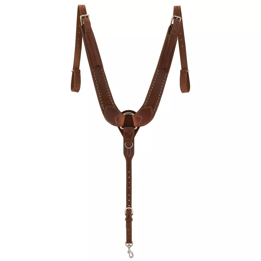 Weaver Buckstitch Breast Collar, Oiled Hermann Oak, Dusk Collection