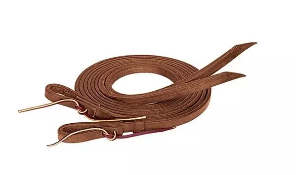 Weaver ProTack Extra Heavy Harness Split Reins, 5/8" x 8'