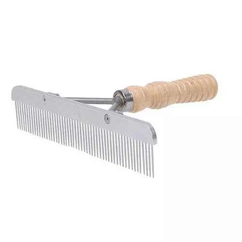 Weaver Stainless Steel Show CombWood Handle 65255