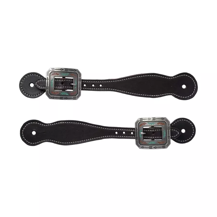 Weaver Women's Bridle Leather Spur Straps