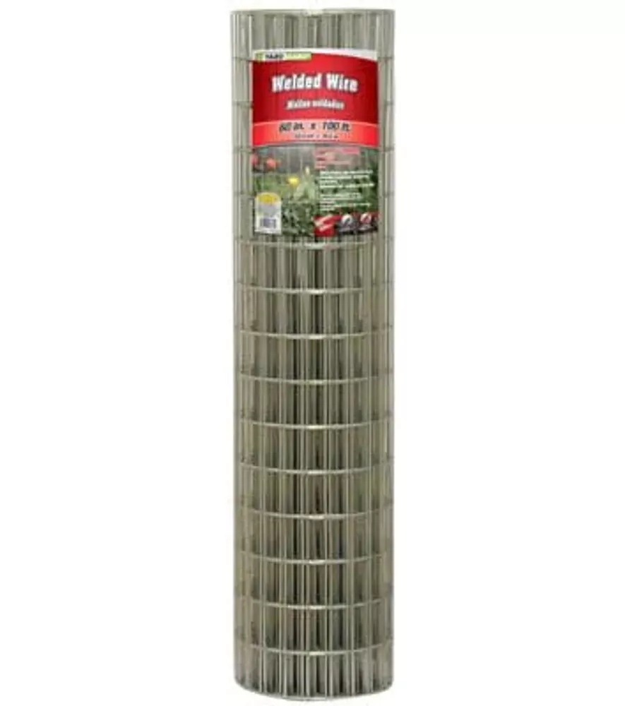 Welded Wire 60"x100', 2"x4" squares, 14GA