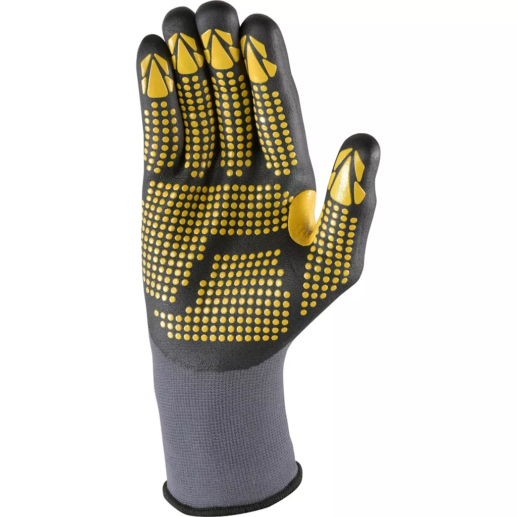 Wells Lamont Men's Nitrile Coated Gloves with Dots, Medium