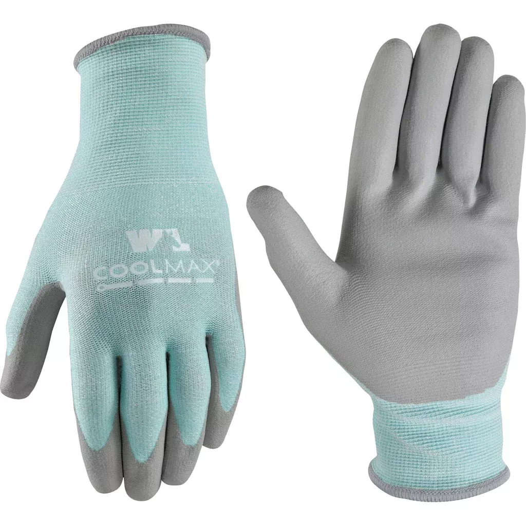 Wells Lamont Women's CoolMax Coated Knit Glove, Large