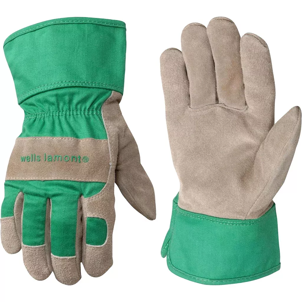 Wells Lamont Youth Leather Palm Work Glove, Small