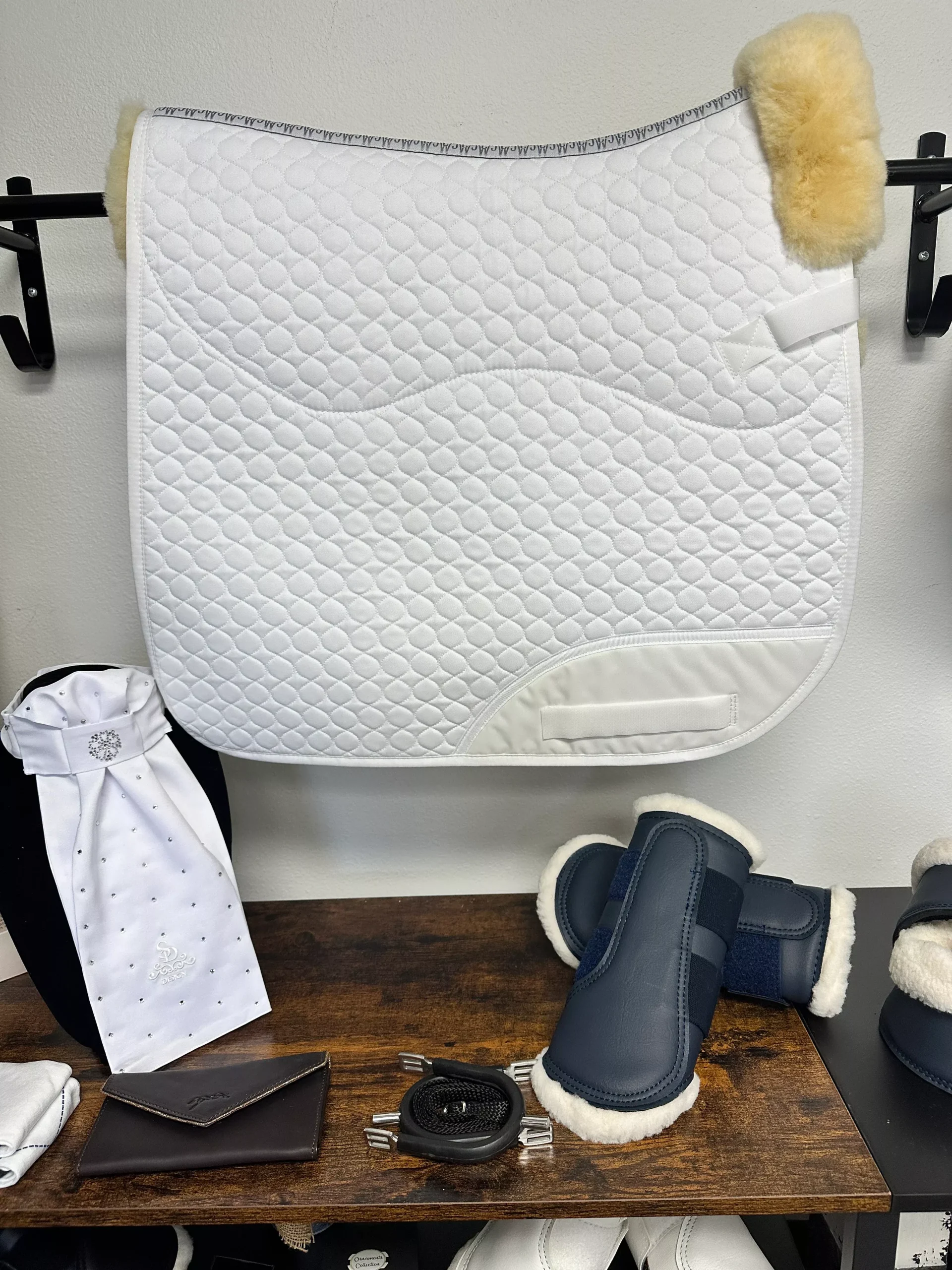 Werner Christ Square Dressage Saddle Pad Cob