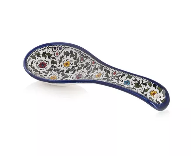 West Bank Spoon Rest-Blue