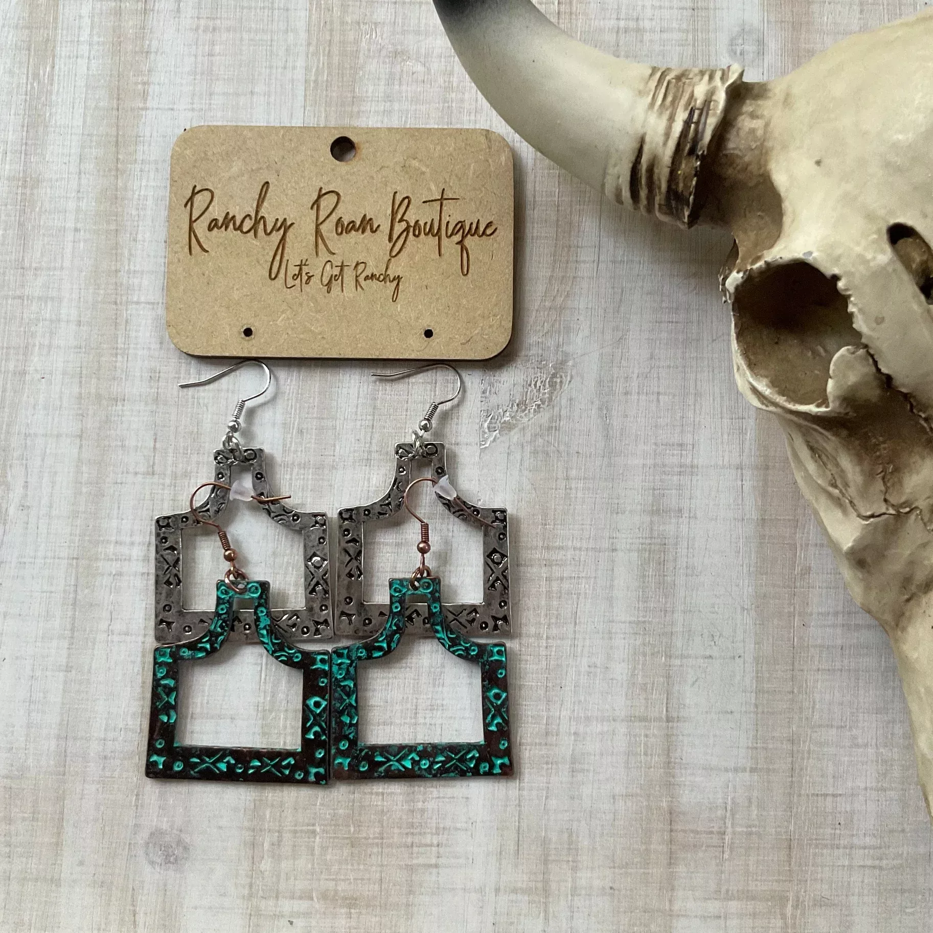 Western Cattle Tag Cutout