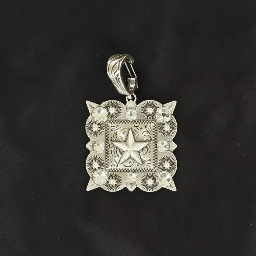 Western Charm Pendant Sq Berry Star 29287