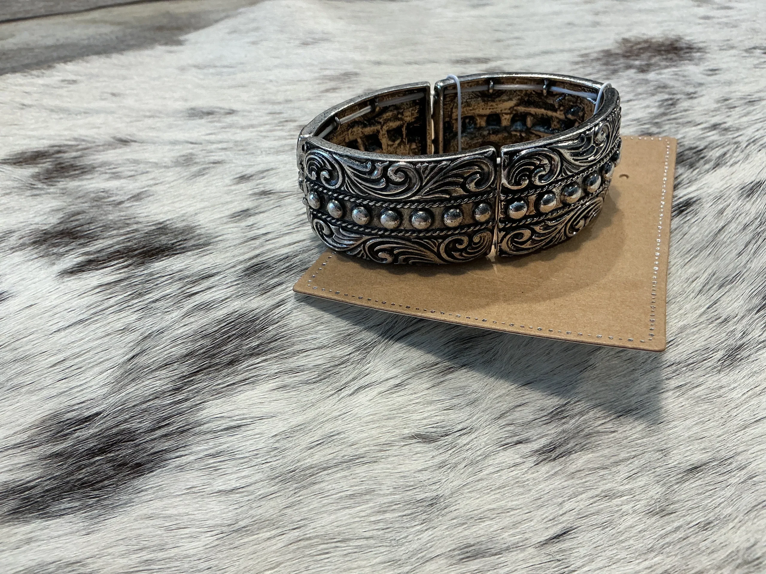 Western Filigree ball TXR D/S Bracelet
