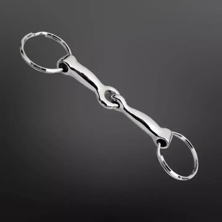 Westrian Western Equestrian Snaffle Bit Keychain