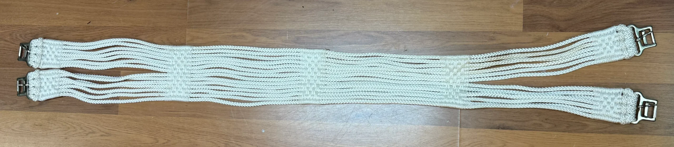 White Rope English Girth