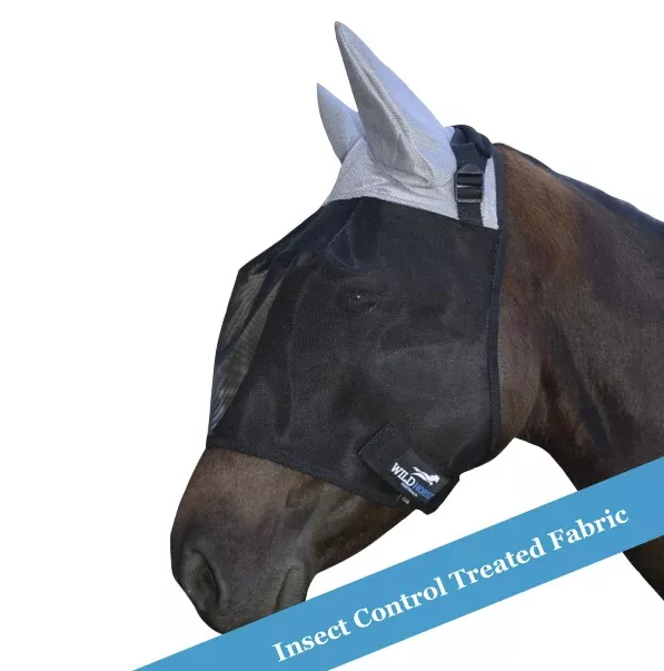 Wild Horse Fly Veil | with Mesh Ears