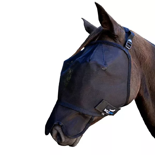 Wild Horse Fly Veil | With Mesh Nose