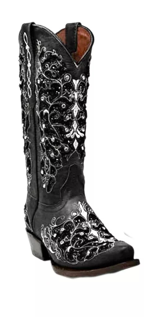Wildflowers Ladies Berez Cristal Western Boot