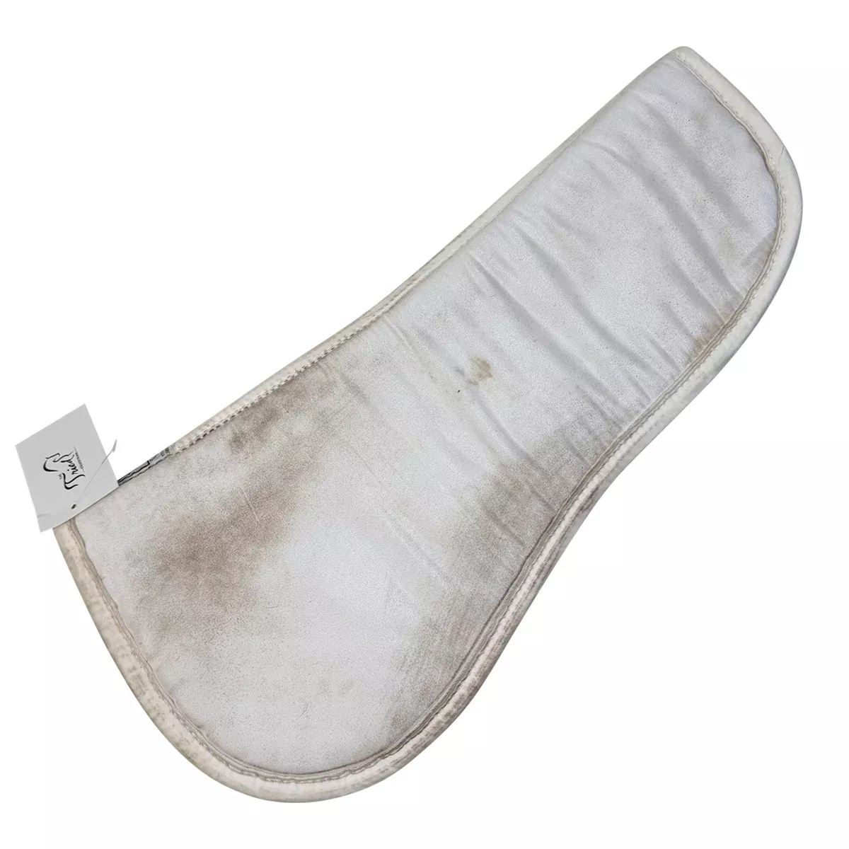 Wilker's Memory Foam Suede Half Pad in White - Small