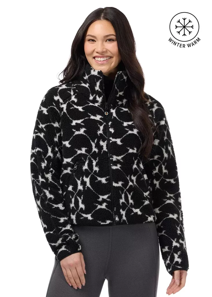 Women's Kerrits Berber Flying Horse Full Zip Jacket