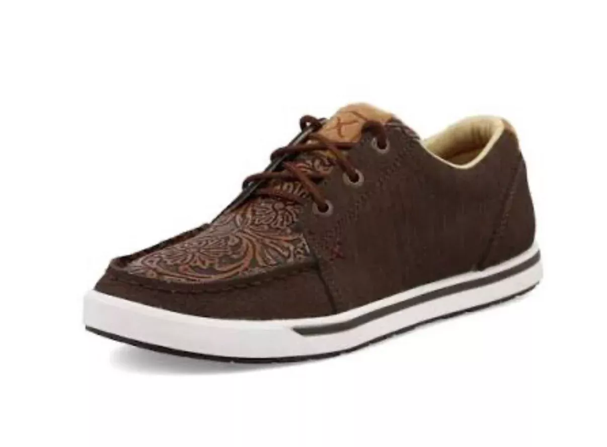 Women’s Tooled Cocoa Brown Kicks duraTWX