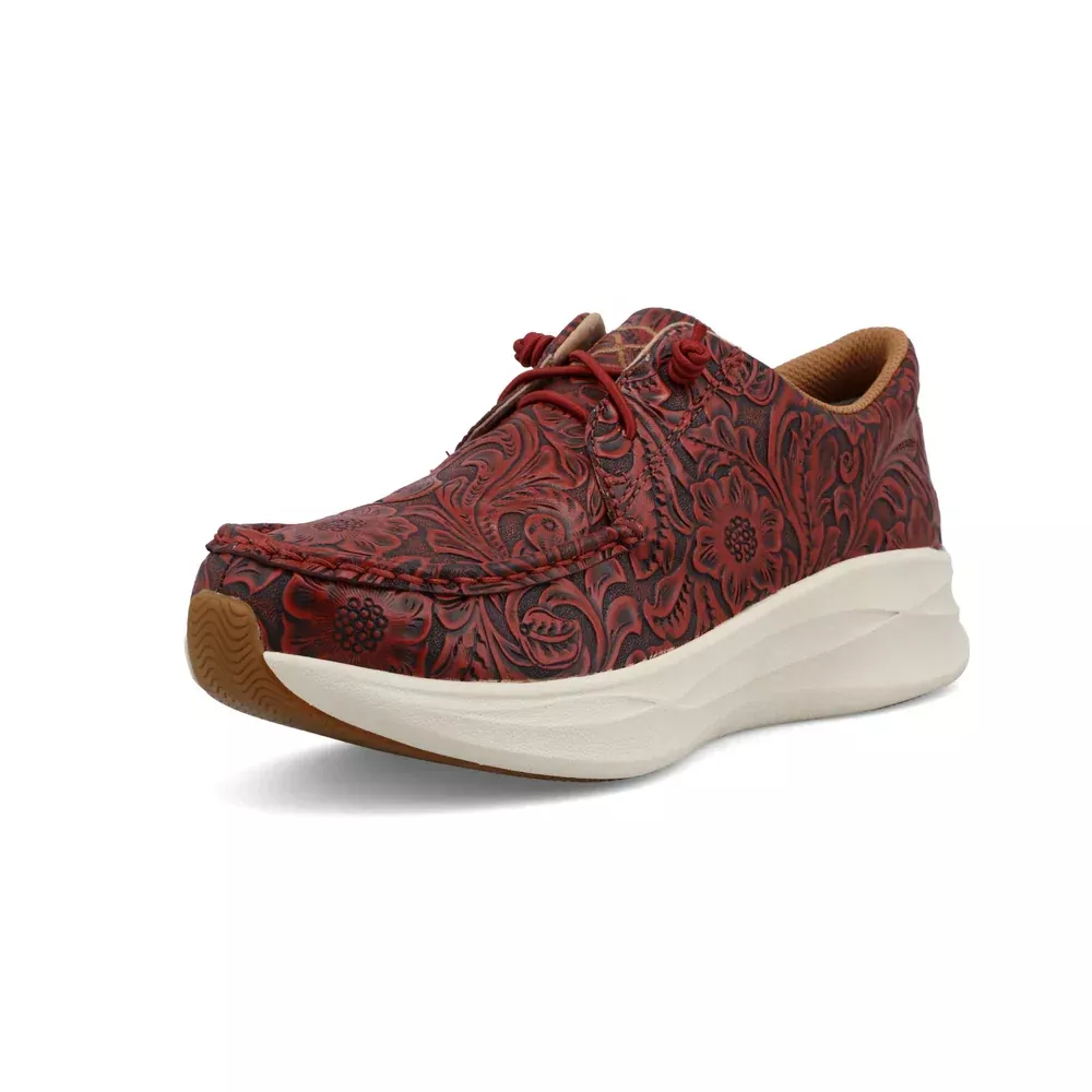 Women’s UltraLite Feather X Red Tooled Shoes