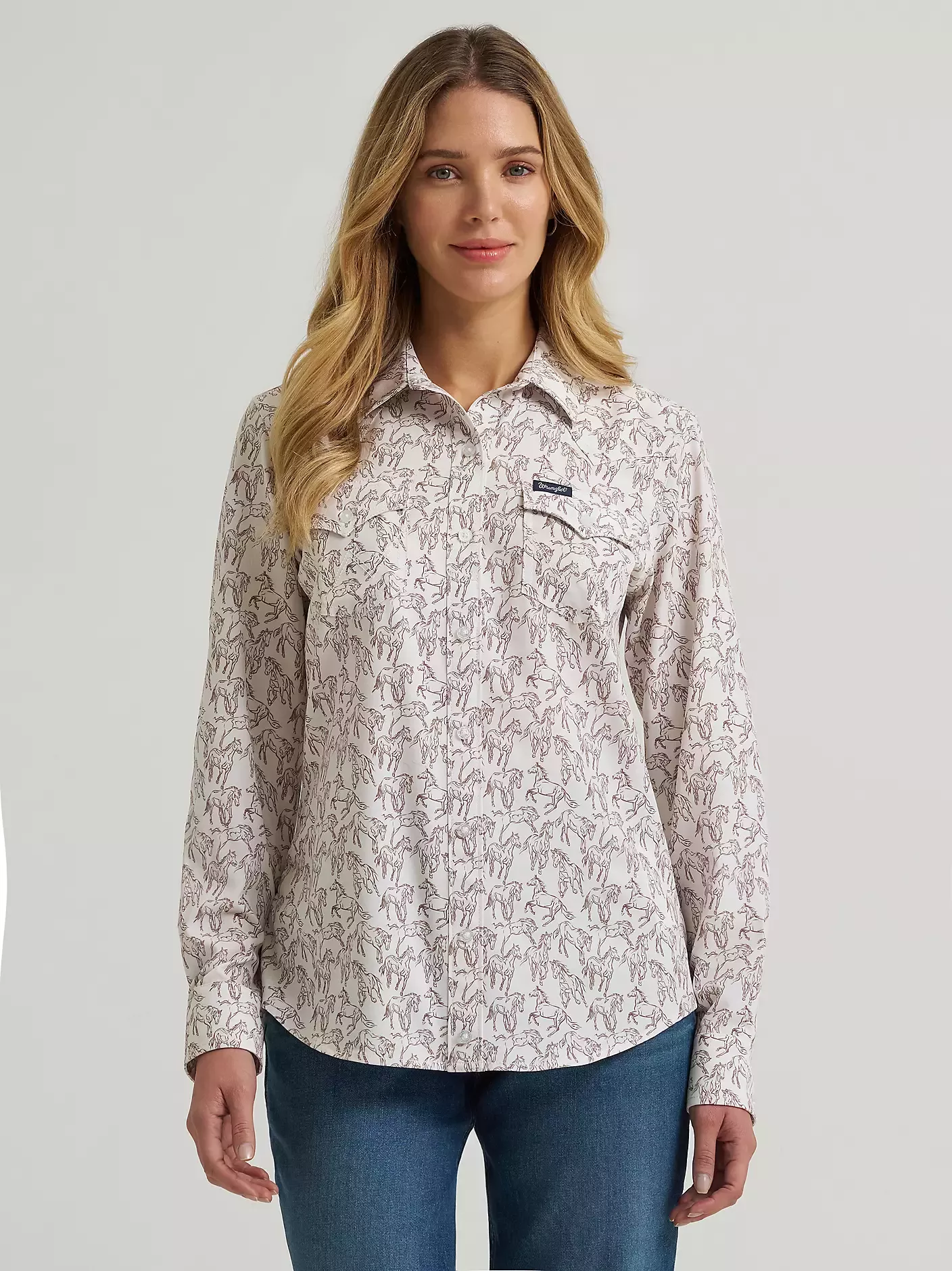 Women's Wrangler Performance Aria Shirt White