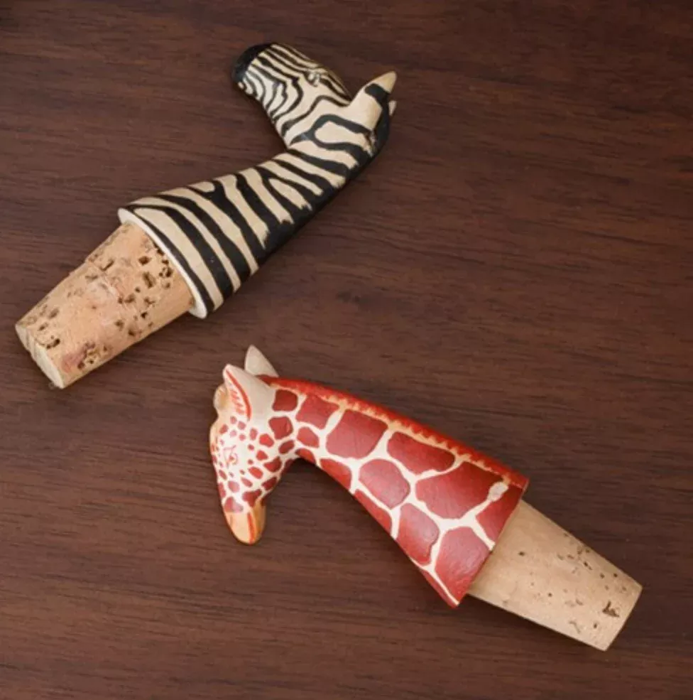 Wood Cork Bottle Stopper
